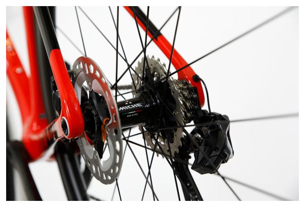 Bicicleta de Carretera Wilier Triestina Cento10 SL Shimano Ultegra Di2 12S 700 mm Rojo Negro Brillante