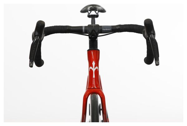 Bicicleta de Carretera Wilier Triestina Cento10 SL Shimano Ultegra Di2 12S 700 mm Rojo Negro Brillante