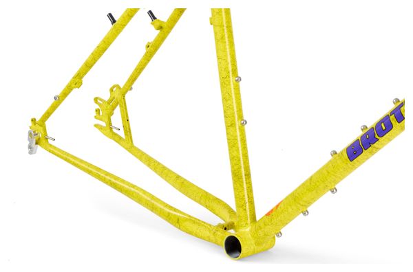 Cadre Vélo Gravel - Brother Cycles - Pomme de pin 2026 - Jaune