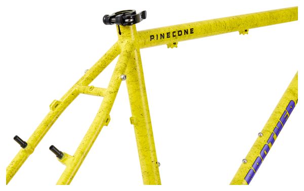 Cadre Vélo Gravel - Brother Cycles - Pomme de pin 2026 - Jaune