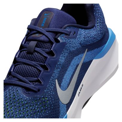Nike Winflo 11 hardloopschoenen blauw/wit heren