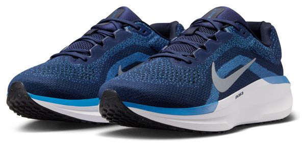 Nike Winflo 11 hardloopschoenen blauw/wit heren