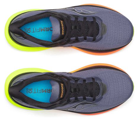 Chaussures Running Saucony Triumph 23 Bleu/Orange/Jaune Homme