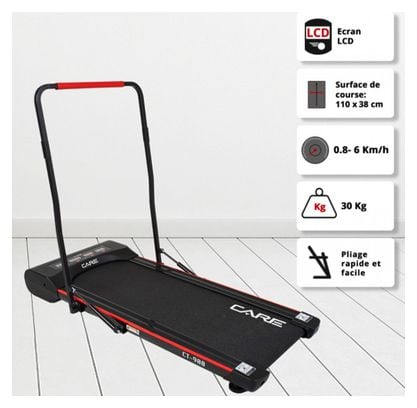 Tapis de marche - 6km/h - CARE - CT-900