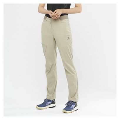 Salomon Wayfarer Pants Beige Woman Alltricks