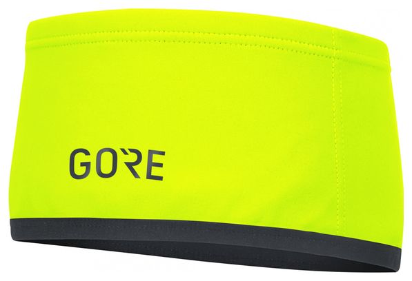 Gore Wear M WINDSTOPPER® Hoofdband Fluorescerend Geel