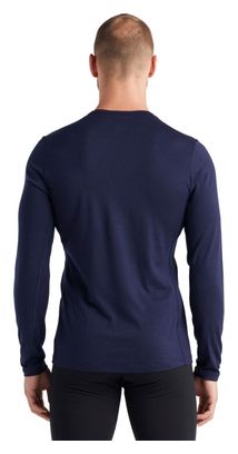 Icebreaker 200 Oasis Long Sleeve Jersey Navy