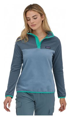 Patagonia Women's Micro D Snap-T P/O Grey Fleece