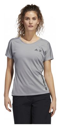 Maglia manica corta adidas Five Ten Donna Trailcross Grigio