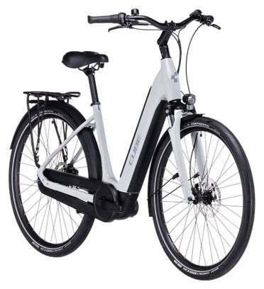 Cube Supreme Hybrid One 400 Easy Entry Electric City Bike Shimano Nexus 7S 400 Wh 700 mm Grey 2023