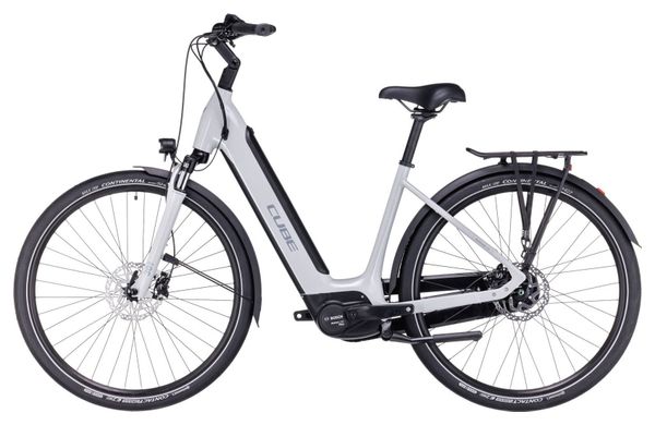 Cube Supreme Hybrid One 400 Easy Entry Elektrische Stadsfiets Shimano Nexus 7S 400 Wh 700 mm Grijs 2023