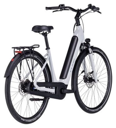 Cube Supreme Hybrid One 400 Easy Entry Electric City Bike Shimano Nexus 7S 400 Wh 700 mm Grey 2023