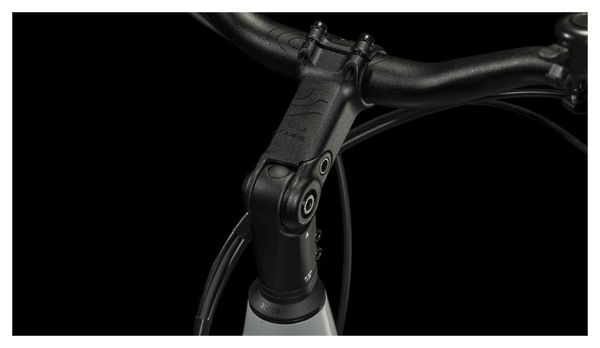 Cube Supreme Hybrid One 400 Easy Entry Electric City Bike Shimano Nexus 7S 400 Wh 700 mm Grey 2023