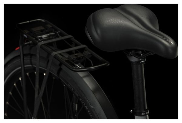 Cube Supreme Hybrid One 400 Easy Entry Electric City Bike Shimano Nexus 7S 400 Wh 700 mm Grey 2023