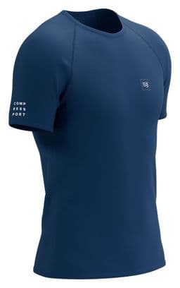 Camiseta Compressport Training SS M Estate Azul
