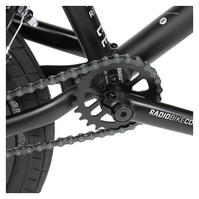 Bicicleta BMX Freestyle Radio Bikes Dice de 20" en color negro