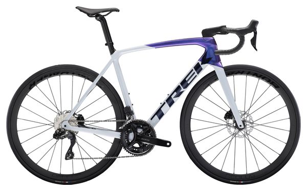 Vélo de Route Trek Emonda SL 6 Shimano 105 Di2 12V 700mm Gris Perle/Violet