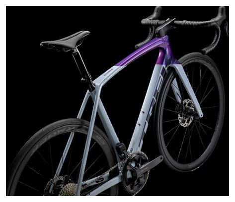 Vélo de Route Trek Emonda SL 6 Shimano 105 Di2 12V 700mm Gris Perle/Violet