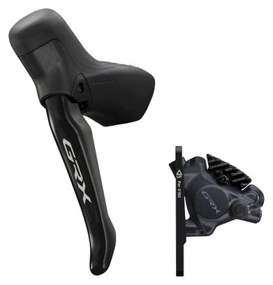 Kit de freno de disco delantero izquierdo Shimano GRX BL-RS717-L/BR-RX410 1x12S (sin rotor) J-Kit 1000 mm