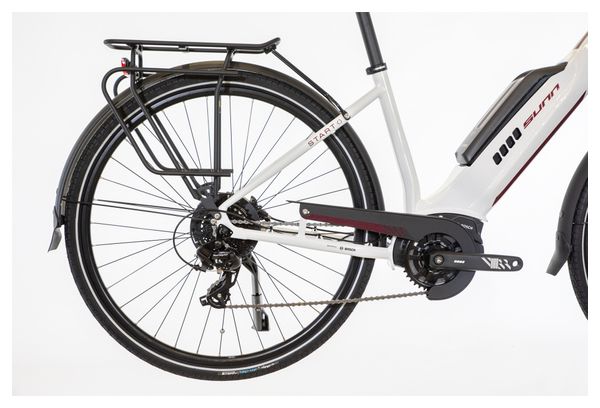 Bicicleta de Exhibición - Sunn Urb Start Bicicleta Eléctrica de Ciudad Shimano Altus/Tourney 8V 400 Wh 700 mm Blanca 2023