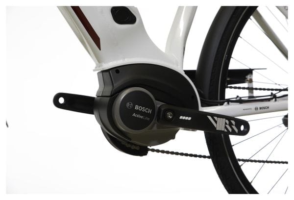 Ausstellungsfahrrad - Elektrisches Citybike Sunn Urb Start Shimano Altus/Tourney 8V 400 Wh 700 mm Weiß 2023