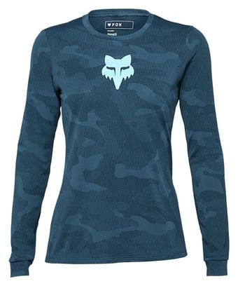 Maillot Manches Longues Femme Fox Ranger TruDri Bleu