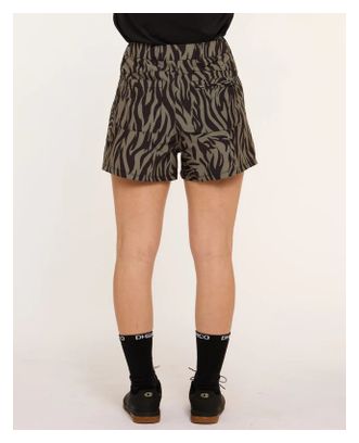 Shorts Women Dharco Pit Cypress Grau/Schwarz