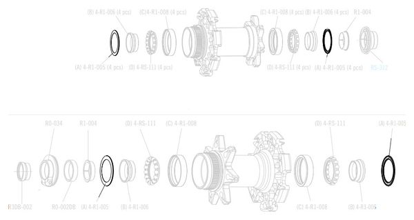 Fulcrum DRPCC Bearing Seal