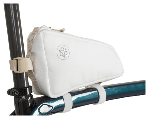 Saccoche de Carde AGU Top-Tube Venture Blanc Ongeverfd 0.7L