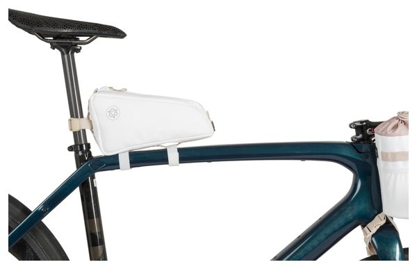 Saccoche de Carde AGU Top-Tube Venture Blanc Ongeverfd 0.7L