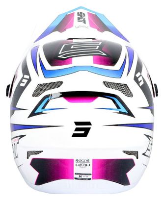 Integral Shot Rogue Level Casco bianco/blu perlato