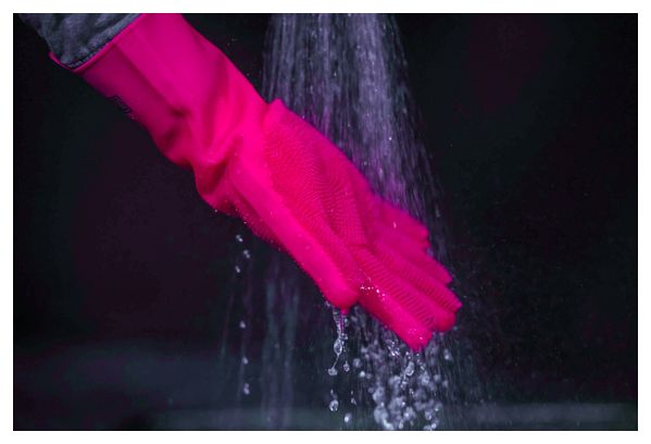 Gants de Nettoyage Muc-Off Deep Scrubber Rose