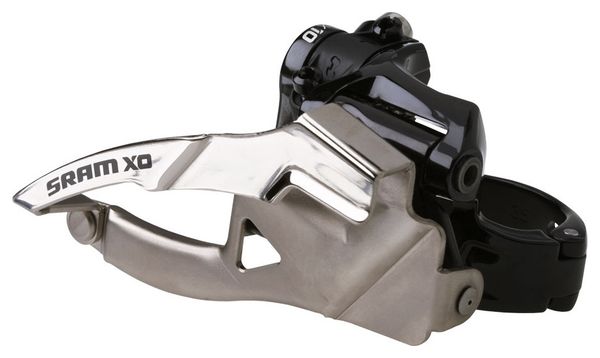 SRAM X0 Desviador delantero de abrazadera baja 2x10S 34,9mm 34T Top Pull