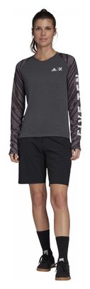 adidas Five Ten Langarmtrikot Damen Trailcross Ls Schwarz