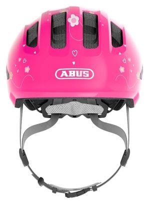 Abus Casque Vélo Smiley 3.0 - Papillon Rose