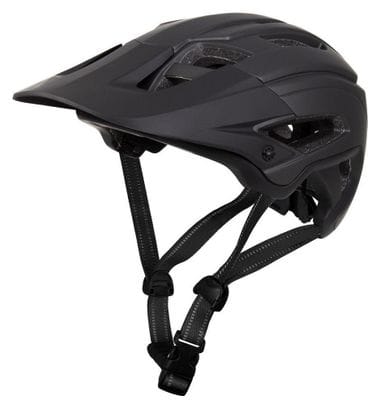 Casque Vélo VTT Hey! Noir Mat et Gris Anthracite