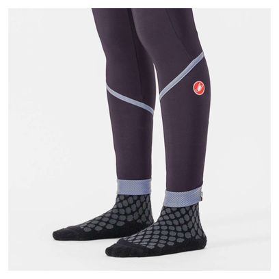 Cuissard Long Sans Bretelles Femme Castelli Velocissima Thermal Bleu Nuit