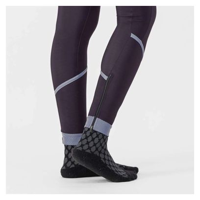 Cuissard Long Sans Bretelles Femme Castelli Velocissima Thermal Bleu Nuit