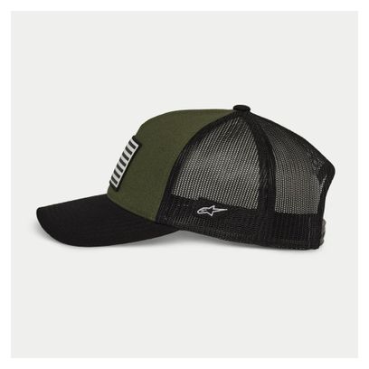 Casquette AlpineStars Flag Vert/Noir