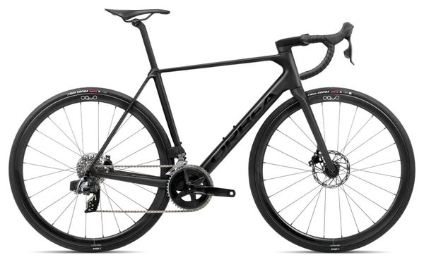 Orbea Orca M31eTEAM Bicicleta de carretera Sram Rival eTap AXS 12V 700 mm Gris Negro Vulcano 2024