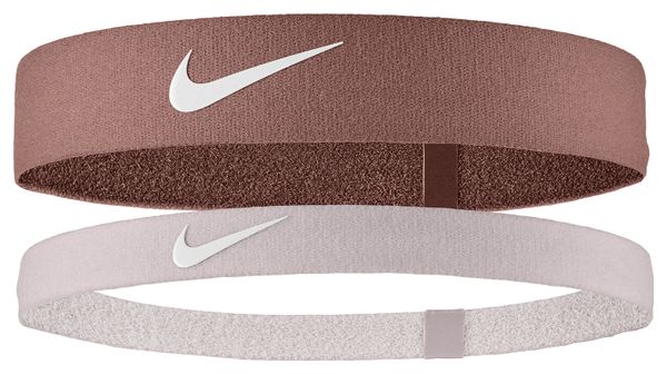 Nike Flex Headbands (x2) Pink