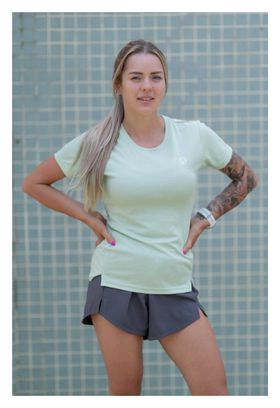 T-Shirt De Sport Manches Courtes Rogelli Aya Femme Verte