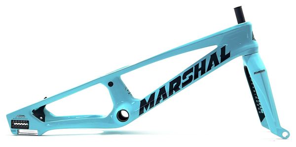 Cadre et Fourche carbone « SR71-BLACKBIRD » TURQUOISE PRO 2XL (21.5)