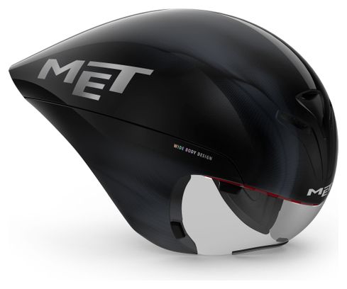 MET Drone Time Trial Helmet Black