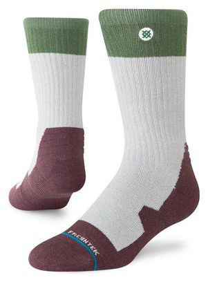 Stance Tri Block Hike Crew Socks - Gray