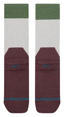 Stance Tri Block Hike Crew Socks - Gray
