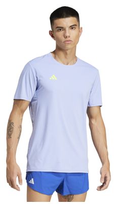 Maglia a maniche corte adidas Adizero Blu Uomo