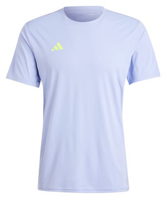 Maglia a maniche corte adidas Adizero Blu Uomo