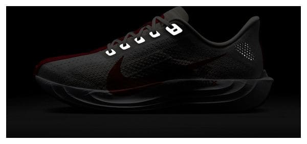 Chaussures Running Nike Pegasus Plus Gris/Rouge Homme