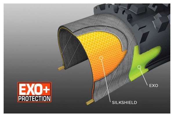 Maxxis Minion DHR II 27.5 &#39;&#39; Tire Tubeless Ready pieghevole Exo + Protezione 3C Maxx Terra WT